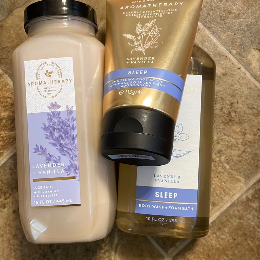 Lavender and vanilla